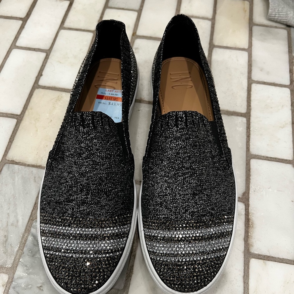 Never worn INC slip ons